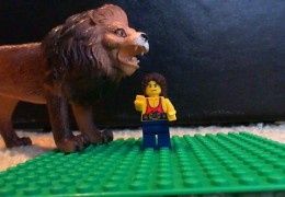 The Story of Samson in Legos